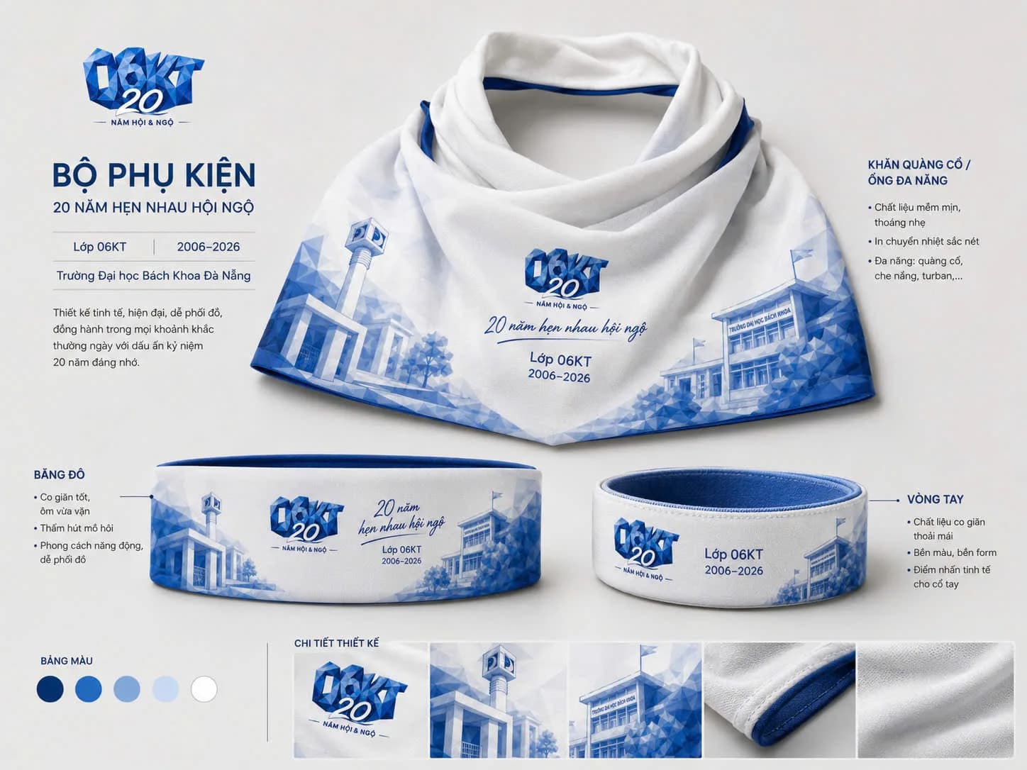 Bộ phụ kiện đồng bộ
