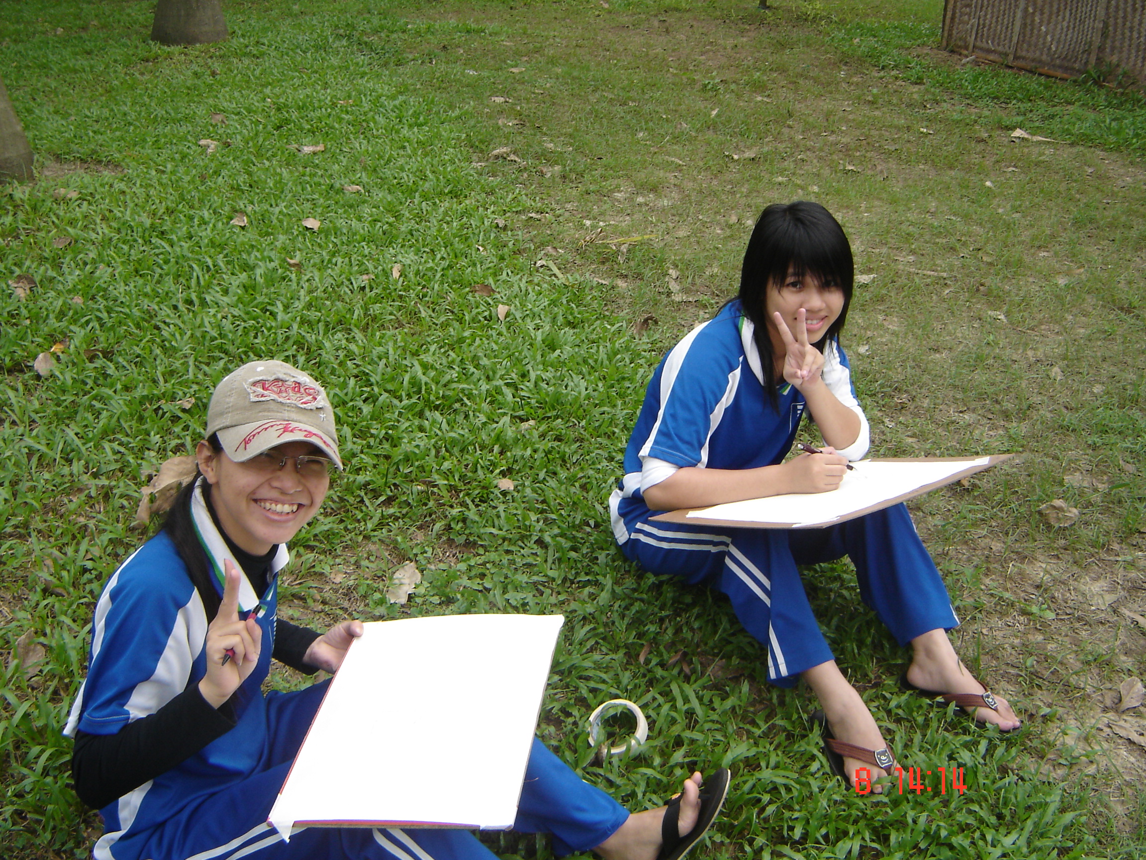 Vẽ mỹ thuật ở công viên